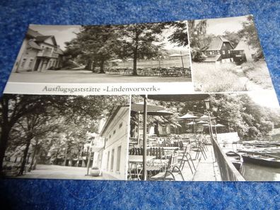 5453 Postkarte, Ansichtskarte -Ausflugsgaststätte Lindenvorwerk-Jahnshain
