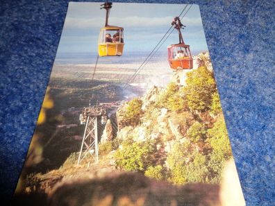 5465 Postkarte, Ansichtskarte -Thale Harz-Personenschwebebahn