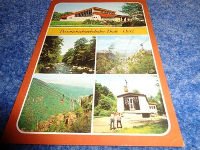5476 Postkarte, Ansichtskarte Personenschwebebahn Thale Harz