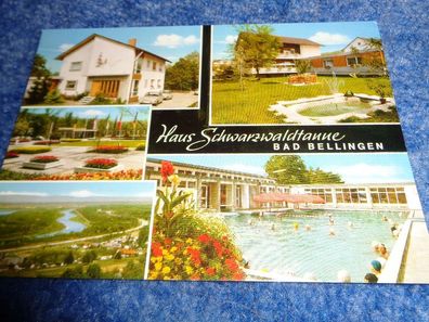 5483 Postkarte, Ansichtskarte-Haus Schwarzwaldtanne-Bad Bellingen