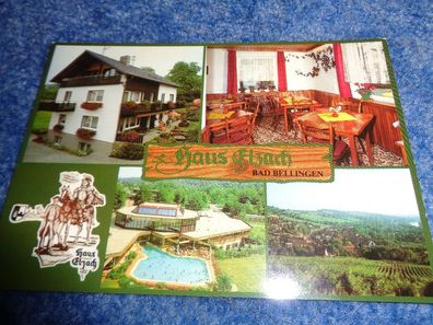 5485 Postkarte, Ansichtskarte--Bad Bellingen-Haus Elzach