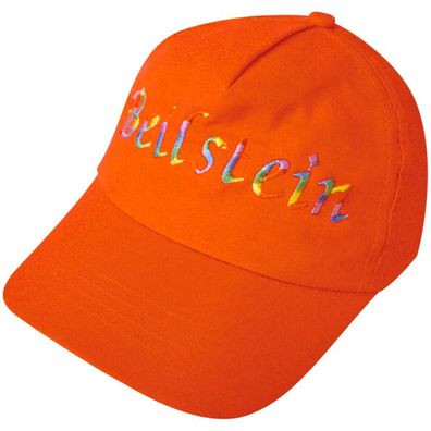 Baseballcap mit Einstickung - Beilstein - 68938 orange