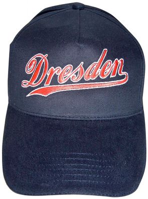 Baseballcap mit Einstickung - Dresden - 68143 schwarz