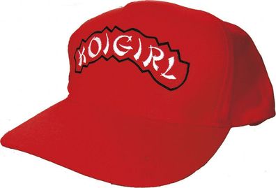 Baseballcap mit Einstickung - Koigirl - KO256 rot
