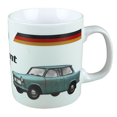 Tasse mit Print Trabant 57384 weiss