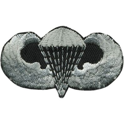 Aufnäher "Fliegerwappen Fliegerabzeichen Fallschirm" - NEU Gr. ca. 6cm x 3cm (03096)