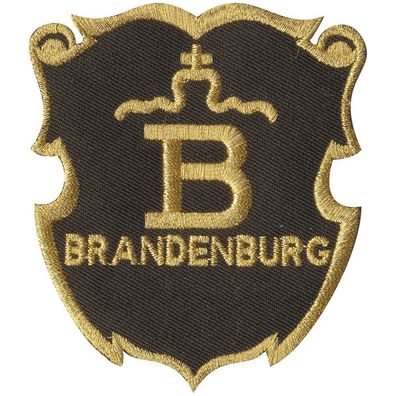 Aufnäher - Brandzeichen Brandenburg - 04620 - Gr. ca. 6,5 x 7 cm - Patches Stick App