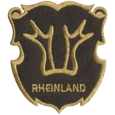 Aufnäher - Brandzeichen Rheinland - 04641 - Gr. ca. 6,5 x 7 cm - Patches Stick Appli