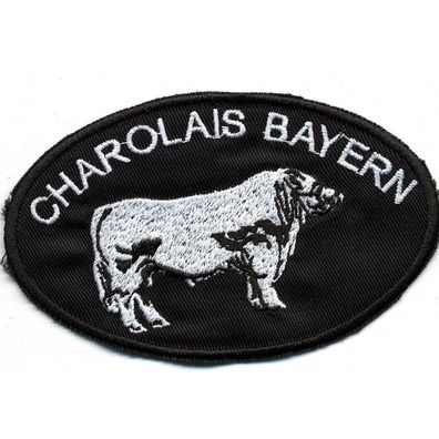 Aufnäher - Charolais Bayern - 01642 - Gr. ca. 11 x 7 cm