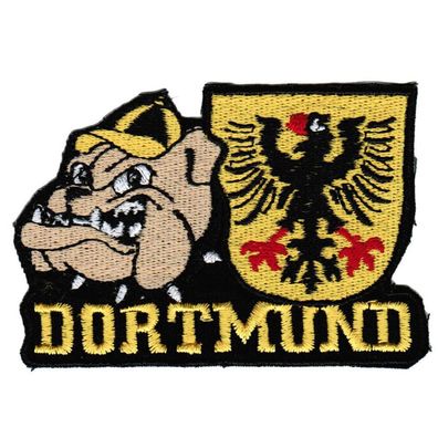 Aufnaeher Applikation Patch 8 x 11 cm Wappen Karlsruhe 01011