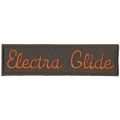 Aufnäher - Electra Glide - 01924 - Gr. ca. 9 x 2cm - Patches Stick Applikation