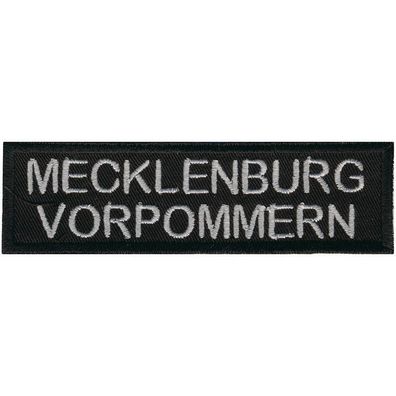 Aufnäher - Mecklenburg Vorpommern - 00029 - Gr. ca. 11,5 x 3,5 cm - Patches Stick Ap