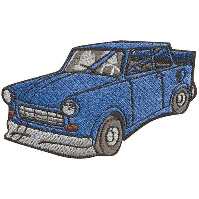 Aufnäher - Oldtimer Car - 06130 - Gr. ca. 10 x 6 cm - Patches Stick Applikation