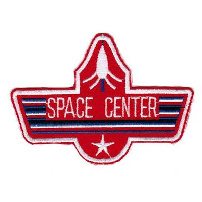 Aufnäher - Raumfahrt -Space Center - 00705 - Gr. ca. 10 x 7,5 cm - Patches Stick App