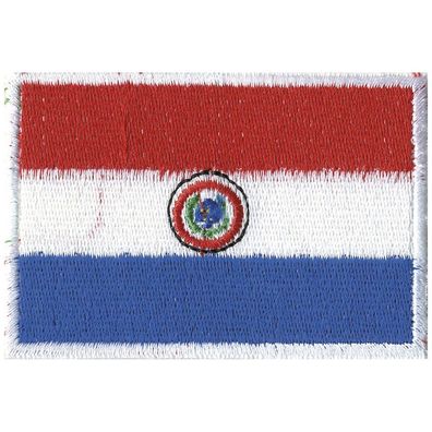 Aufnäher - Rechteck - 21481 - Gr. ca. 80x50mm - Paraguay