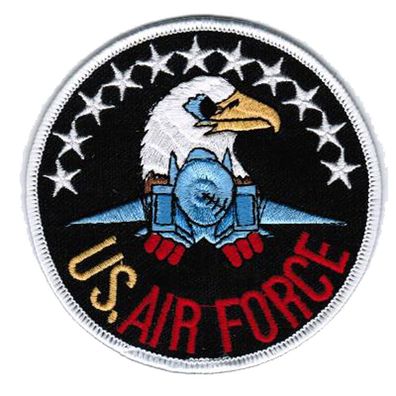 Aufnäher - US. Airforce - 00698 - Gr. ca. 9 cm - Patches Stick Applikation