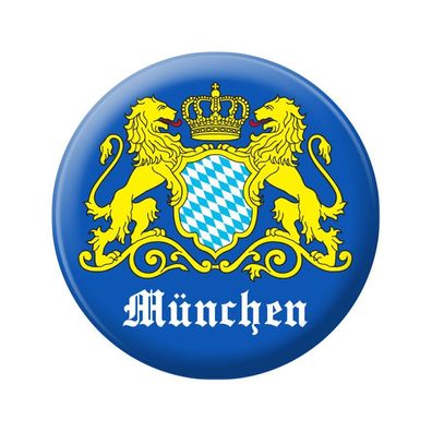 Flaschenöffner - München Wappen 2 löwen - 06396 - Gr. ca. 5,7 cm