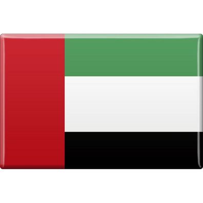 Küchemagnet - Länderflagge Arabische Emirate - Gr. ca. 8x5,5 cm - 38009 - Magnet