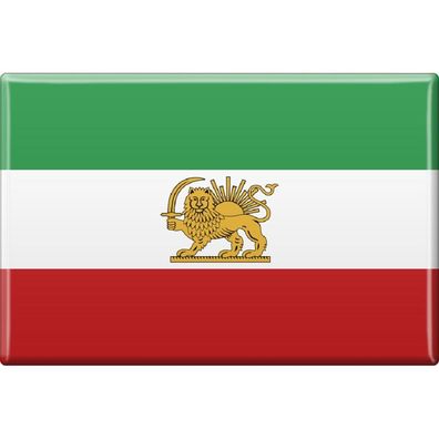 Küchenmagnet - Länderflagge Iran - Gr. ca. 8x5,5 cm - 38482 - Magnet