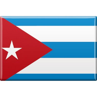 Küchenmagnet - Länderflagge Kuba - Gr. ca. 8x5,5 cm - 38065 - Magnet