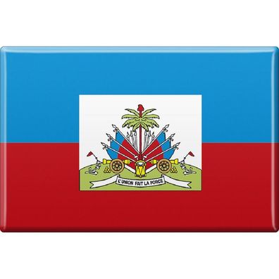 Kühlschrankmagnet - Länderflagge Haiti - Gr. ca. 8x5,5 cm - 38045 - Magnet