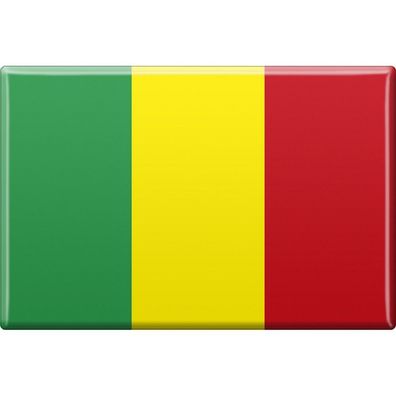 Kühlschrankmagnet - Länderflagge Mali - Gr. ca. 8x5,5 cm - 38078 - Magnet