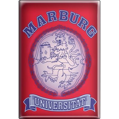 Ländermagnet - Marburg - Gr.8x5,5 cm - 37624 - Küchenmagnet