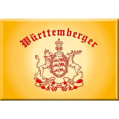 Ländermagnet - Württemberg - Gr.8x5,5 cm - 37611 - Küchenmagnet