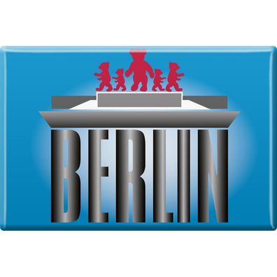 Magnet - BERLIN - Gr. ca. 8 x 5,5 cm - 38715 - Küchenmagnet