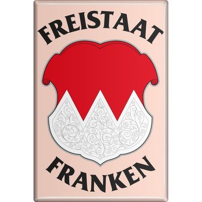 MAGNET - Franken - Gr. ca. 8x5,5 cm - 38266 - Küchenmagnet