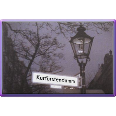 Magnet - Kurfürstendamm - Gr. ca. 8 x 5,5 cm - 38704 - Küchenmagnet