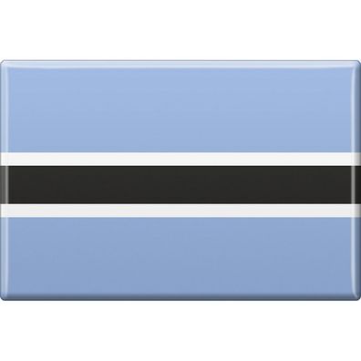 Magnet - Länderflagge Botswana - Gr. ca. 8x5,5 cm - 38020 - Küchenmagnet