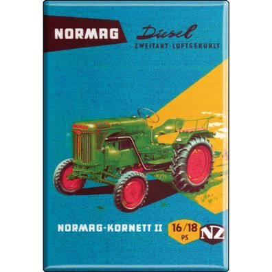 MAGNET - Traktor Normag - Gr. ca. 8 x 5,5 cm - 36521 - Küchenmagnet