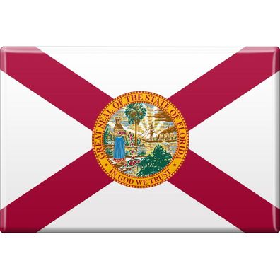 MAGNET - US-Bundesstaat Florida - Gr. ca. 8 x 5,5 cm - 37109 - Küchenmagnet