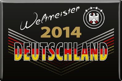 Magnet - Weltmeister 2014 Deutschland - Gr. ca. 8x5,5 cm - 38147