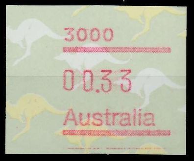 Australien ATM Nr ATM4-033 postfrisch X7E635E