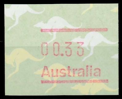 Australien ATM Nr ATM3-033 postfrisch X7E6386