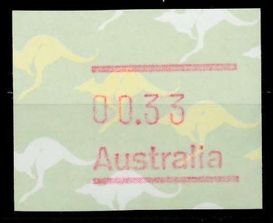 Australien ATM Nr ATM3-033 postfrisch X7E638E