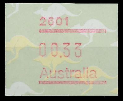 Australien ATM Nr ATM4-033 postfrisch X7E63BE
