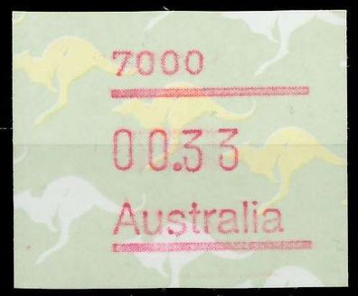 Australien ATM Nr ATM4-033 postfrisch X7E63D6