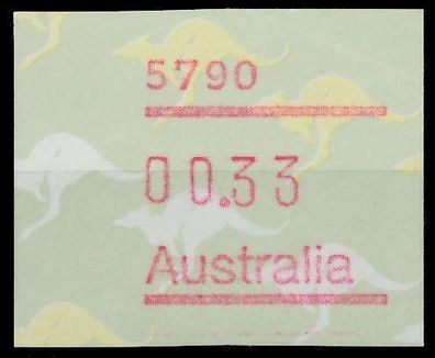 Australien ATM Nr ATM4-033 postfrisch X7E6406