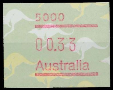 Australien ATM Nr ATM4-033 postfrisch X7E6412