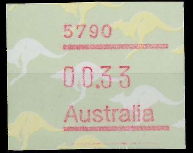 Australien ATM Nr ATM4-033 postfrisch X7E6416