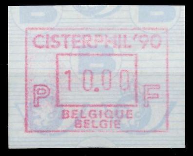 Belgien ATM Nr 24-10.00F postfrisch S01724A