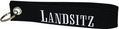 Filz Schlüsselanhänger - Landsitz - Gr. ca. 19x3cm - 14360