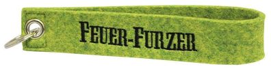FILZ-SCHLÜSSELANHÄNGER mit Stick - Feuerfurzer - Gr. ca. 17x3cm - 14051 - Keyholder
