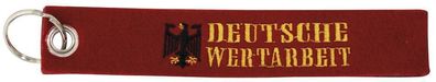 Filz-Schlüsselanhänger mit Stick Deutsche Wertarbeit Gr. ca. 17x3cm 14133 Keyholder