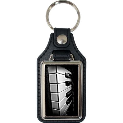 Leder-Schlüsselanhänger mit Motiv – Keys – 06273/9 aus der Serie ROCK YOU© MU