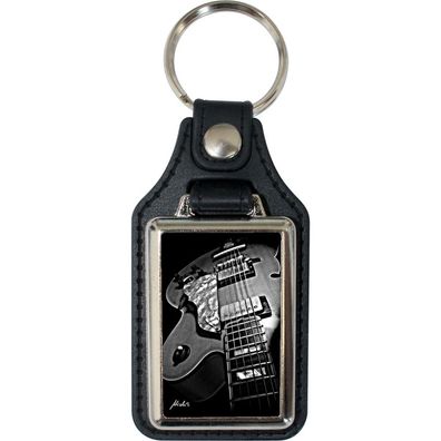 Leder-Schlüsselanhänger mit Motiv – Starship deluxe – 06275/6 aus der Serie RO