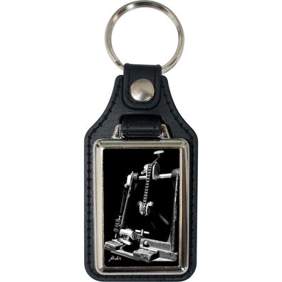 Leder-Schlüsselanhänger mit Motiv –Death Rader – 06272/7 aus der Serie ROCK YO